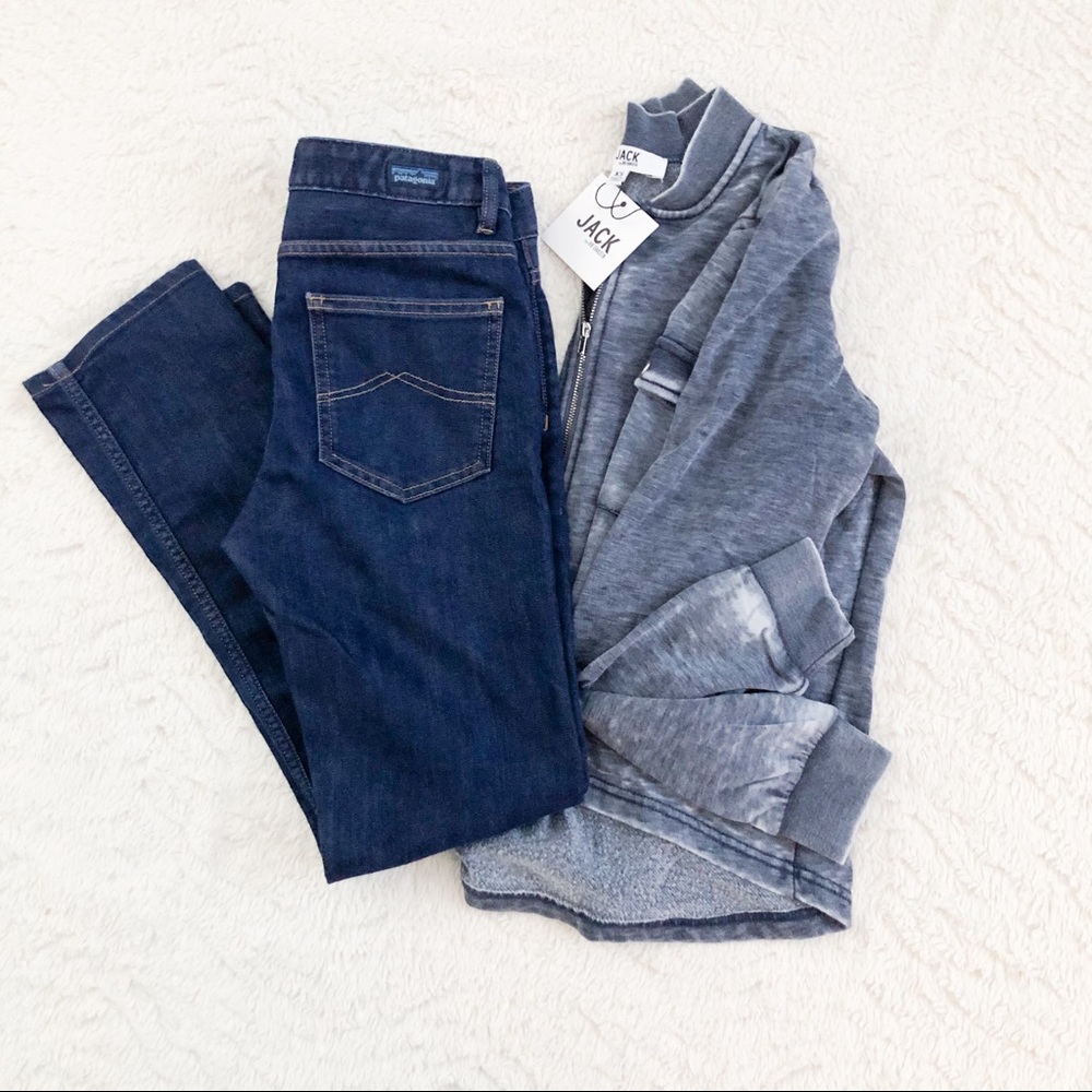 Patagonia Straight Regular Blue Jeans Size 24